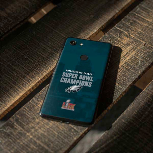 NFL Philadelphia Eagles Super Bowl LIX Champions Google Pixel 3 Skin